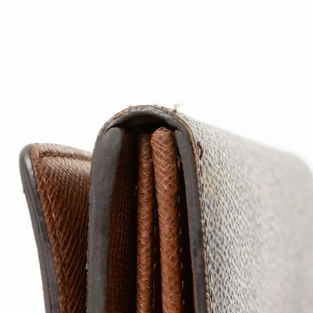 Louis Vuitton Vintage Monogram Canvas Porte Monnaie Tresor Wallet